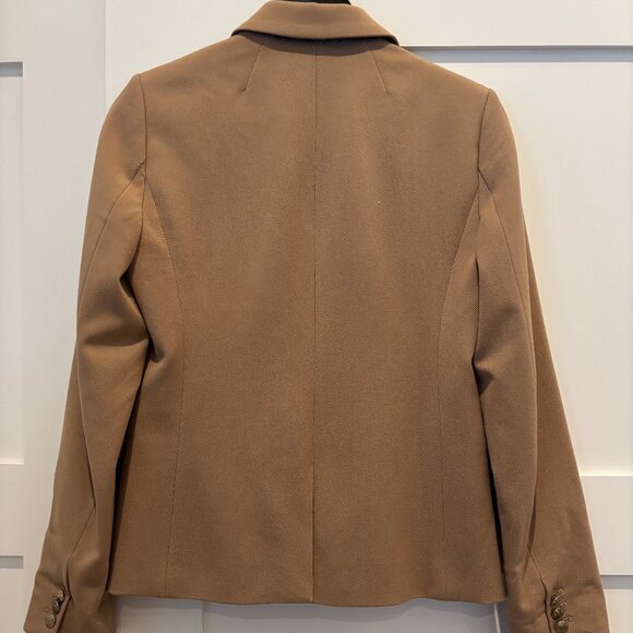 J Crew Mercantile Tan Blazer Size 4 - Picture 2 of 3